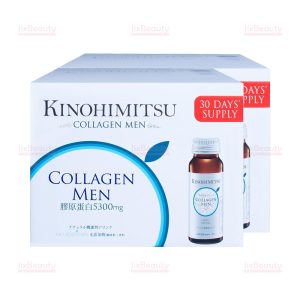 Combo 2 hộp nước uống Kinohimitsu Collagen Men Nhật Bản (Hộp 16 chai x 50 ml)