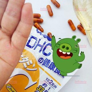 Bộ đôi nuôi dưỡng da trẻ Nucos Collagen và Vitamin C DHC nội địa Nhật Bản