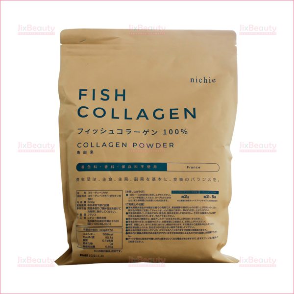 Bột uống Collagen Fish tinh khiết 100% Kirei Gói 500g nội địa Nhật