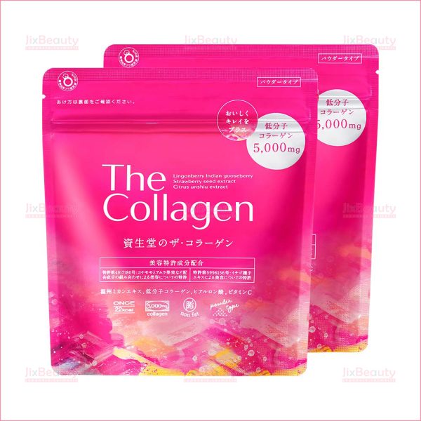 Combo 2 gói bột uống Shiseido The Collagen Nhật Bản 5000mg Gói 126g