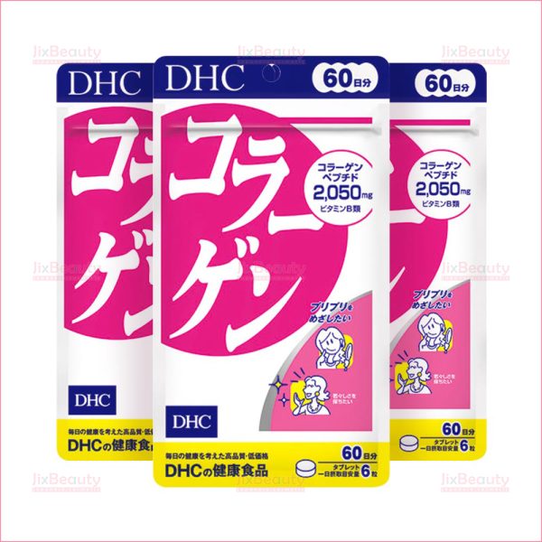 Combo 3 gói viên uống Collagen DHC 2.050mg nội địa Nhật túi 360 viên (60 ngày)