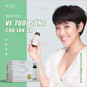 Combo 3 hộp Collagen trắng da, giảm nám Nucos Super White (Hộp 10 chai x 50ml)