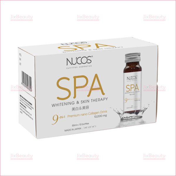 Nước uống Collagen Nucos Spa 10,000mg nội địa Nhật Bản (Hộp 10 chai x 50ml)