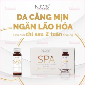 Nước uống Collagen Nucos Spa 10,000mg nội địa Nhật Bản (Hộp 10 chai x 50ml)