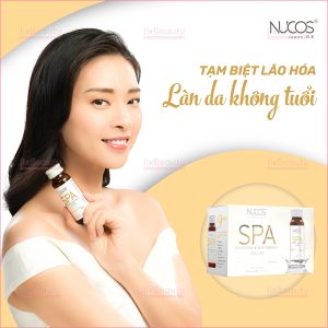 Nước uống Collagen Nucos Spa 10,000mg nội địa Nhật Bản (Hộp 10 chai x 50ml)