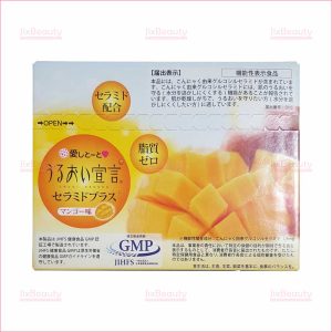 Thạch Collagen cấp ẩm cho da vị xoài Aishitoto Jelly Ceramide Mango 15 thanh