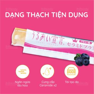 Thạch Collagen vị Acai Aishitoto Marine Ceramide Plus 15 thanh