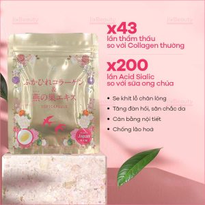 Viên uống Collagen Pasode tươi chiết xuất tổ yến Nhật Bản 30 viên