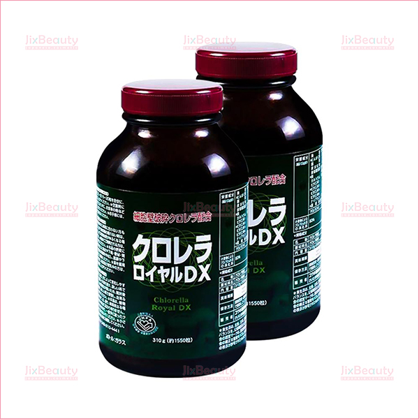 Combo 2 hộp tảo lục hoàng gia Chlorella Royal DX nội địa Nhật Bản hộp 1550 viên