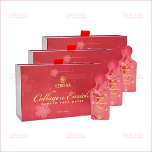 Combo 3 Hộp Nước uống Collagen Enrich Hebora 160.000mg nội địa Nhật (Hộp 28 túi)