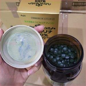 Combo 3 hộp tảo xoắn Spirulina Japan Algae nội địa Nhật Bản 2200 viên