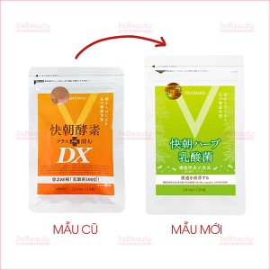 Combo 3 gói viên uống giảm cân Enzyme Fucoidan Kaicho nội địa Nhật gói 124 viên