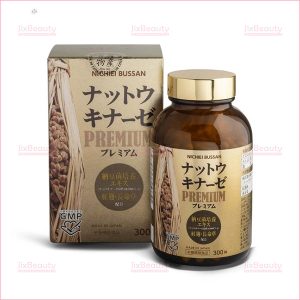 Viên uống hỗ trợ điều trị tai biến Nichiei Bussan Nattokinase Gold 10.000FU 60 viên (Nội địa Nhật)