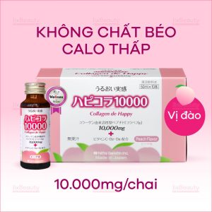 Nước uống Collagen de Happy hàm lượng 10.000mg Chai 50ml nội địa Nhật