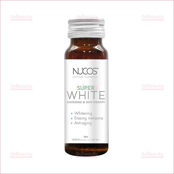 Nước uống Collagen trắng da, giảm nám Nucos Super White nội địa Nhật (Chai 50ml)