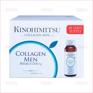 Nước uống đẹp da Kinohimitsu Collagen Men nội địa Nhật (Hộp 16 chai x 50 ml)