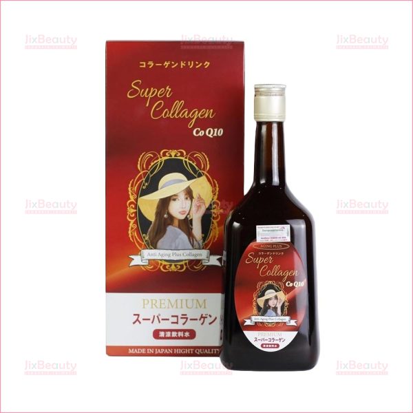 Nước uống Super Collagen CoQ10 Premium 20.000mg nội địa Nhật (Chai 720ml)