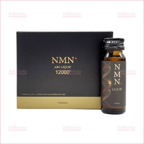 Nước uống trẻ hóa da Peauhonnete NMN+ Arg Liquid 12000 (Hộp 10 Chai X 50ml)