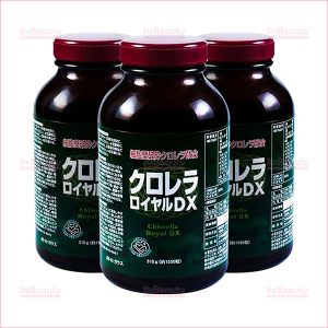 Combo 3 hộp tảo lục hoàng gia Chlorella Royal DX nội địa Nhật Bản hộp 1550 viên