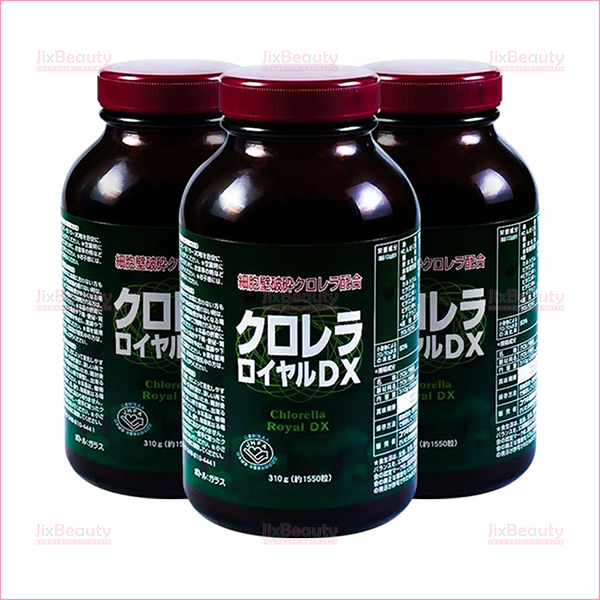 Combo 3 hộp tảo lục hoàng gia Chlorella Royal DX nội địa Nhật Bản hộp 1550 viên