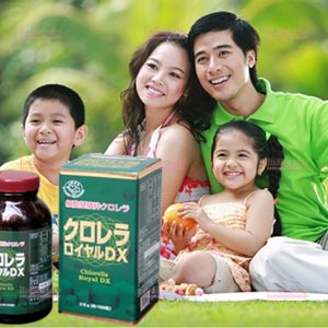 Combo 3 hộp tảo lục hoàng gia Chlorella Royal DX nội địa Nhật Bản hộp 1550 viên