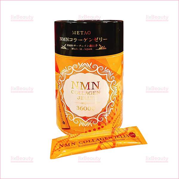 Thạch NMN chống lão hóa Metao NMN Collagen Jelly 36000 (30 gói x 20g)