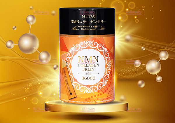 Thạch Nmn Chống Lão Hóa Metao Nmn Collagen Jelly 36000 30 Gói X 20g Jixbeauty 