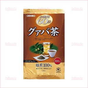 Trà giảm cân lá ổi Orihiro Guava nội địa Nhật Bản 60 gói