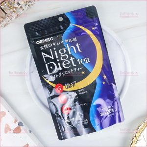 Trà giảm cân Orihiro Night Diet Tea nội địa Nhật Bản (20 gói x 2g)