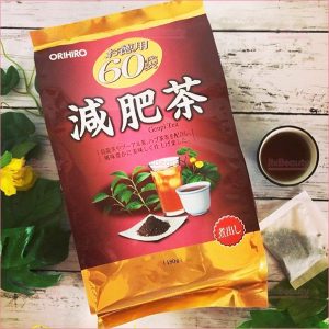 Trà giảm mỡ bụng Orihiro Genpi Tea nội địa Nhật Bản (3g x 60 gói)