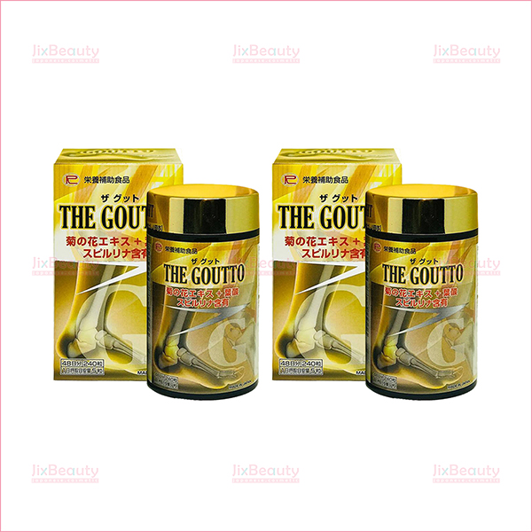 Combo 2 hộp viên uống hỗ trợ điều trị Gout Ribeto Shoji The Goutto nội địa Nhật 240 viên