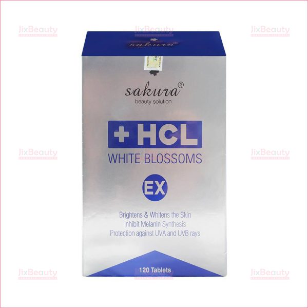 Viên uống hỗ trợ giảm nám Sakura HCL White Blossoms hộp 120 viên nội địa Nhật