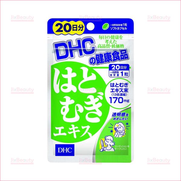 Viên uống trắng da Coix DHC Gói 20 viên (20 ngày) nội địa Nhật Bản