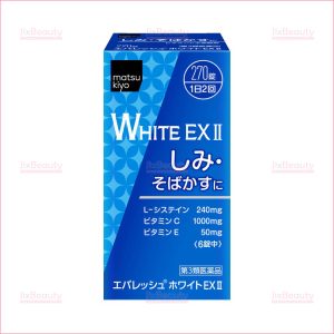 Viên uống trắng da trị nám Matsukiyo White EX hộp 270 viên nội địa Nhật Bản