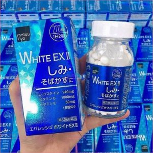 Viên uống trắng da trị nám Matsukiyo White EX hộp 270 viên nội địa Nhật Bản