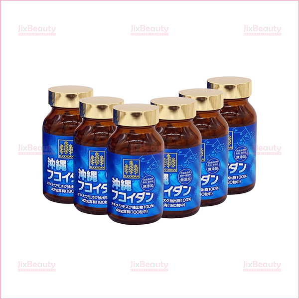 Combo 6 hộp viên uống hỗ trợ điều trị ung thư Kanehide Bio Okinawa Fucoidan Nhật Bản