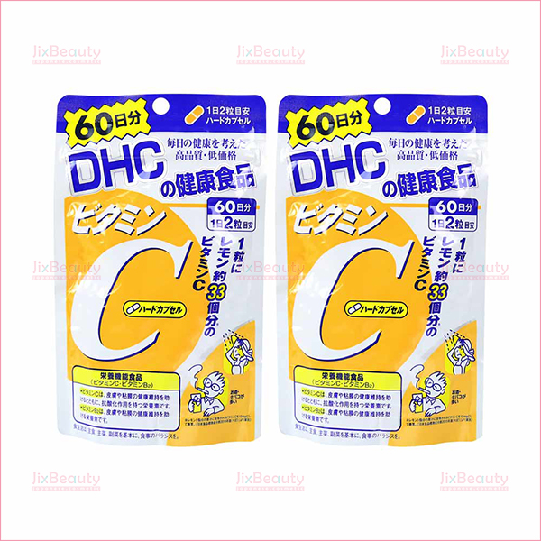 Combo 2 gói viên uống bổ sung Vitamin C DHC nội địa Nhật Bản gói 120 viên (60 ngày)