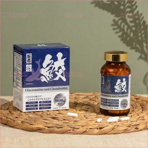 Viên uống bổ xương khớp JpanWell Glucosamine and Chondroitin nội địa Nhật Bản hộp 120 viên