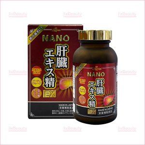 Viên uống hỗ trợ giải độc gan Nichiei Bussan Nano Nano Liver Extract Sperm EX