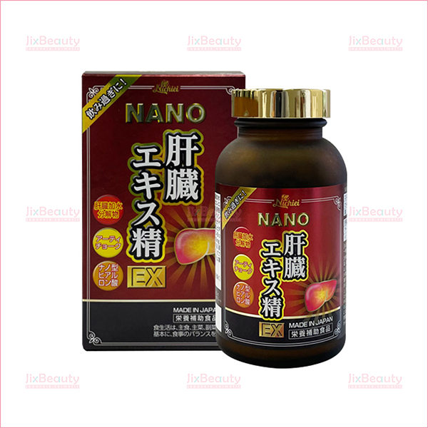 Viên uống hỗ trợ giải độc gan Nichiei Bussan Nano Nano Liver Extract Sperm EX