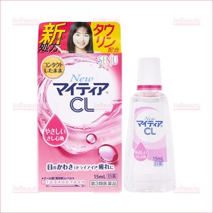 Nước nhỏ mắt đeo kính áp tròng Senju New Mytear CL-a 15ml (Màu hồng)