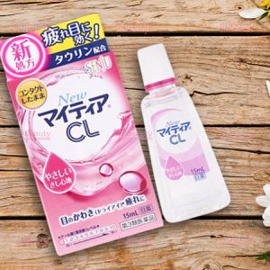 Nước nhỏ mắt đeo kính áp tròng Senju New Mytear CL-a 15ml (Màu hồng)