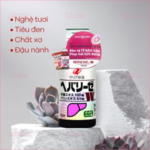 Nước uống giải độc gan Zeria Hepalyse W nội địa Nhật Bản chai 100ml