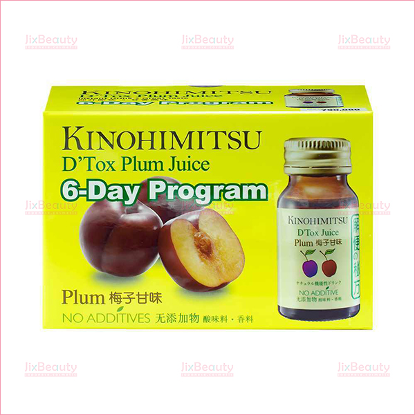 Nước uống hỗ trợ thải độc cơ thể Kinohimitsu D Tox Plum Juice nội địa Nhật