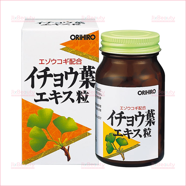 Viên uống bổ não Orihiro Ginkgo Biloba nội địa Nhật Bản hộp 240 viên