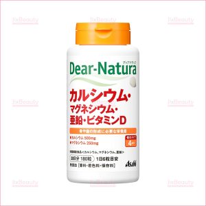 Viên uống bổ sung Canxi Dear Natura nội địa Nhật Bản hộp 180 viên