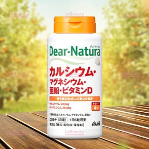 Viên uống bổ sung Canxi Dear Natura nội địa Nhật Bản hộp 180 viên