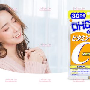 Viên uống bổ sung Vitamin C DHC chính hãng nội địa Nhật Bản gói 60 viên