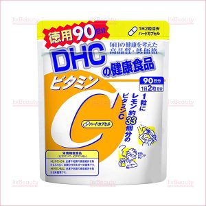 Viên uống bổ sung Vitamin C DHC nội địa Nhật Bản gói 180 viên