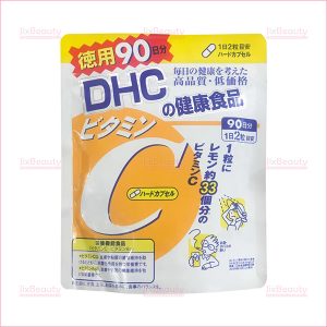 Viên uống bổ sung Vitamin C DHC nội địa Nhật Bản gói 180 viên